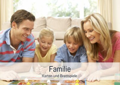 Familienzeit mit Brettspielen