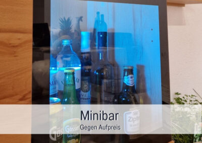 Minibar in der Unterkunft