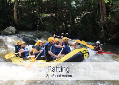 Aktivitäten - Rafting