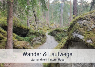 Aktivitäten- Wander- und Laufwege