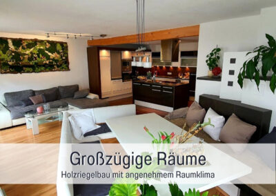 Große Räume im Apartment