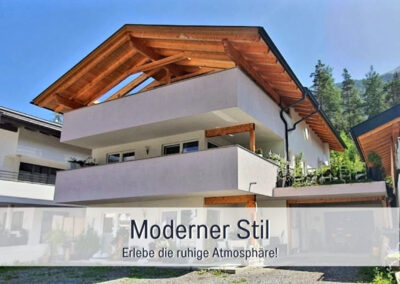 Apartment in modernem Stil