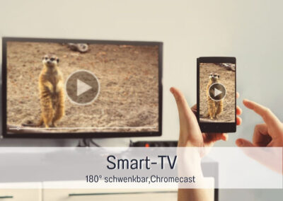 Smart TV im Apartment