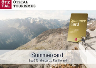 Ötztal Tourismus Summercard