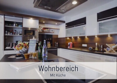 Wohnbereich mit Küche